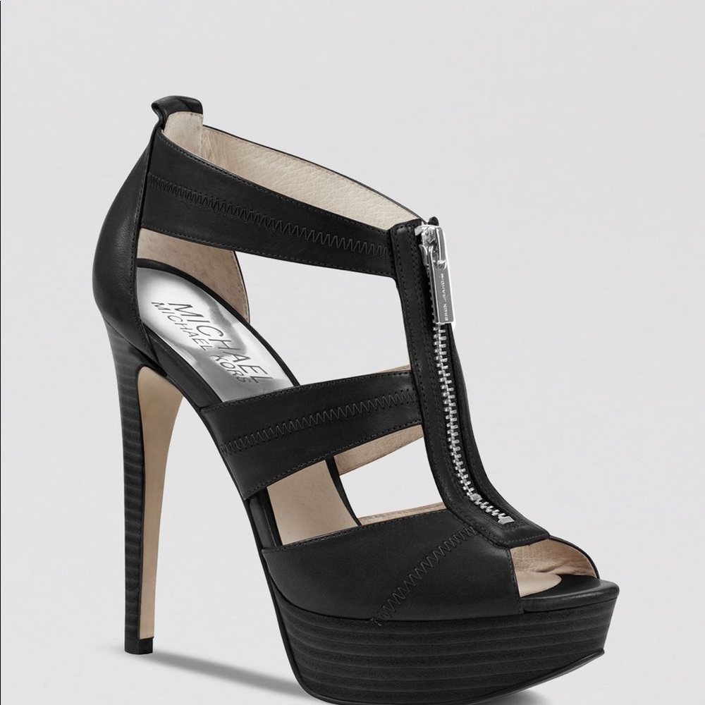 Michael Kors Zip Up Heels